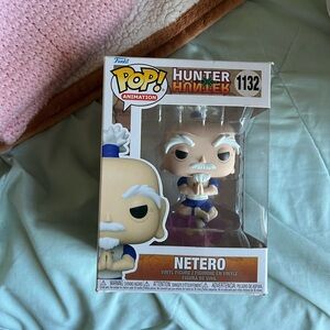Funko Pop Netero Figure with White and Blue Accents